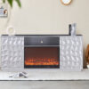 Salvador Silver TV Stand