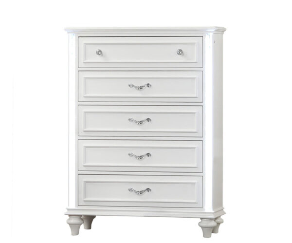 Evangeline White Queen 5 Piece Set