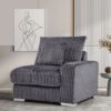 London Gray 6 Piece LAF Chaise Sectional
6-Pc Sectional LAF Chaise