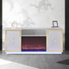 Cali White TV Stand
