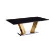 Shakespeare Gold/Black Coffee Table