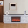 Bogota Silver TV Stand