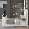 Destiny TV Bed White