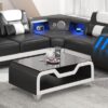 Nevada Black & White Coffee Table