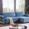 Bora Bora Blue
3-Pc Sectional Chaise