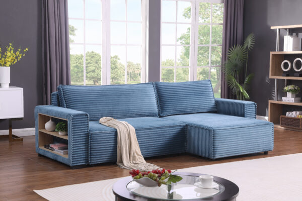 Bora Bora Blue
3-Pc Sectional Chaise