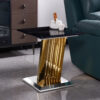 Shakespeare Gold/Black End Table