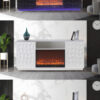 Salvador Silver TV Stand
