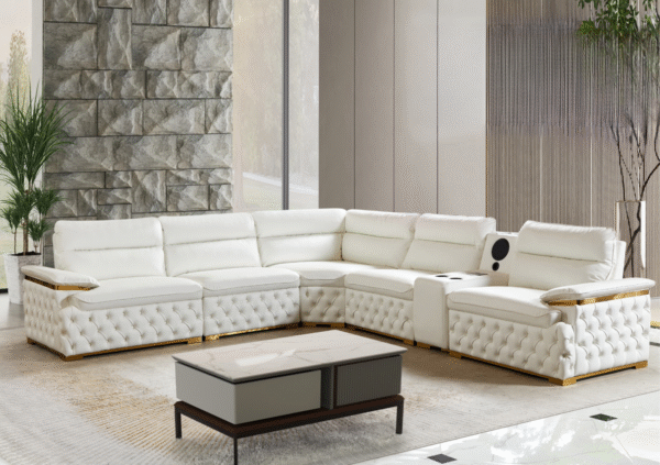 Berlin White
6-Pc Sectional