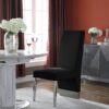 Cinderella Black & Silver Dining Chair