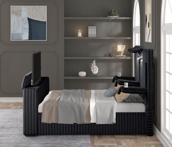 Destiny TV Bed Black