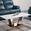 Shakespeare Silver/White Coffee Table