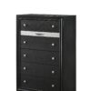Lubna Black Full 5 Piece Set