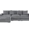 London Gray 3 Piece Sectional LAF Chaise
3-Pc RAF Sectional Right Chaise