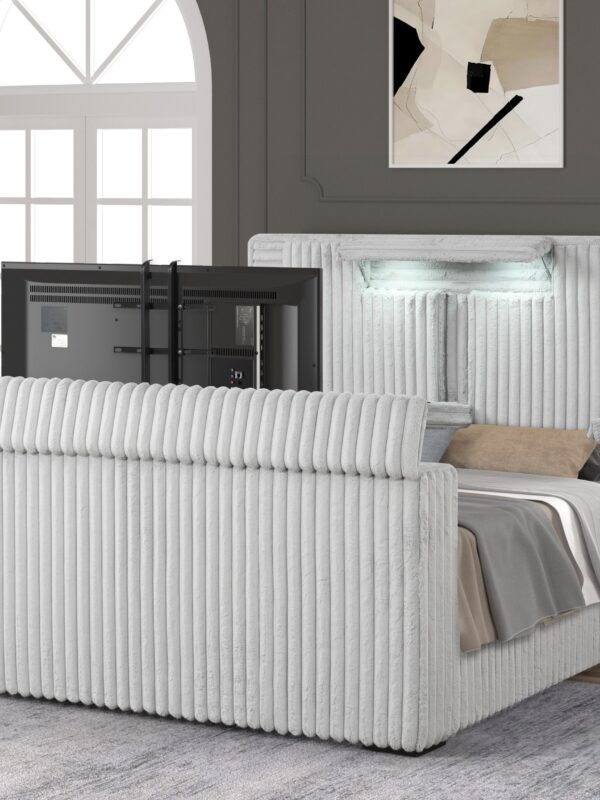 Destiny TV Bed Gray