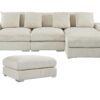 London Cream 3 Piece Sectional RAF Chaise
3-Pc RAF Sectional Right Chaise