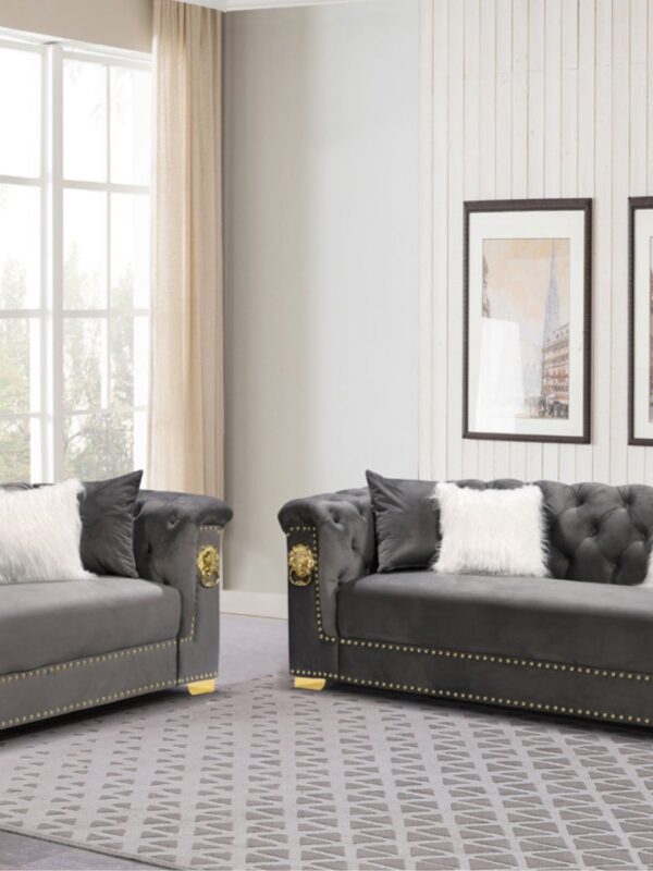 Simba Gray & Gold
Chair