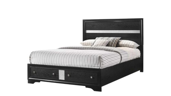Lubna Black Full 5 Piece Set