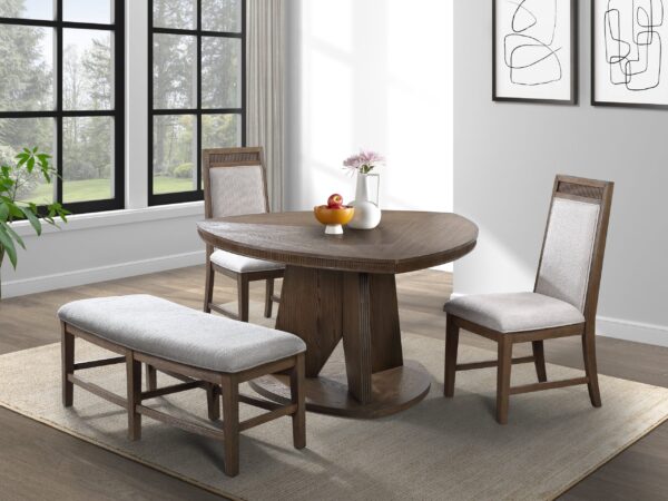 Calvin Brown Dining
4 Pc Set (DT+2 DC+ DB)