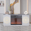 Santiago Silver TV Stand
