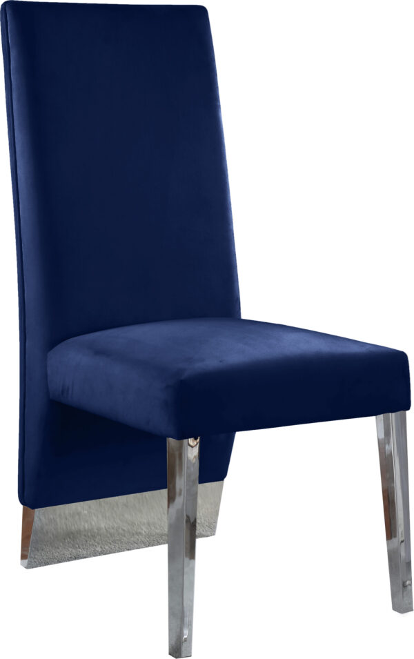 Cinderella Blue & Silver Dining Chair