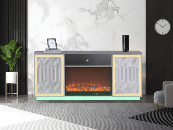 Quito Silver TV Stand