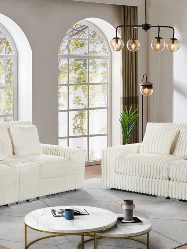 Cologne Cream
2 Piece Loveseat
