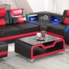 Nevada Black & Red Coffee Table