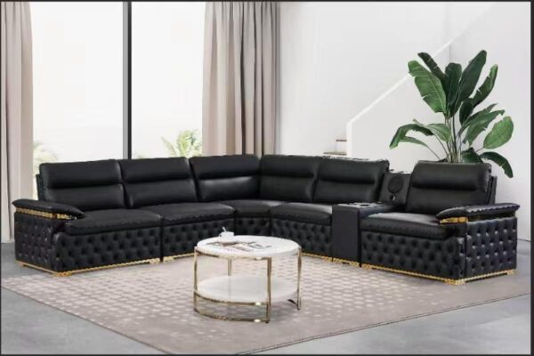 Berlin Black
6-Pc Sectional