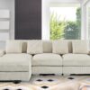 London Cream 3 Piece Sectional LAF Chaise
3-Pc RAF Sectional Right Chaise