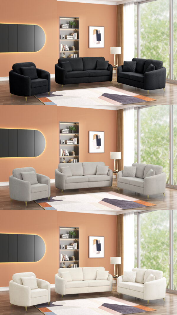 Oslo Gray
Sofa + Loveseat Set