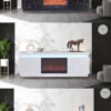 Bogota Silver TV Stand