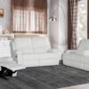 Wesley Chapel White Sofa + Loveseat Set