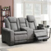 Arcadia Gray Sofa + Loveseat Set