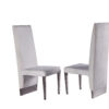 Cinderella White & Silver Dining Chair