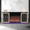 Quito Black TV Stand