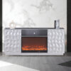 Salvador Silver TV Stand