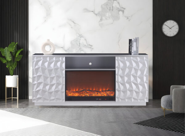 Salvador Silver TV Stand