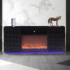 Salvador Black TV Stand