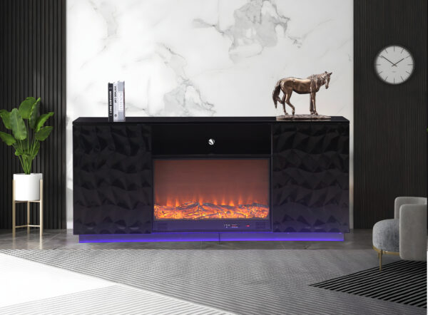 Salvador Black TV Stand