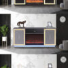 Cali Silver TV Stand