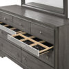 Lubna Gray Full 4 Piece Set