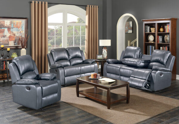 Wesley Chapel Gray Sofa + Loveseat Set