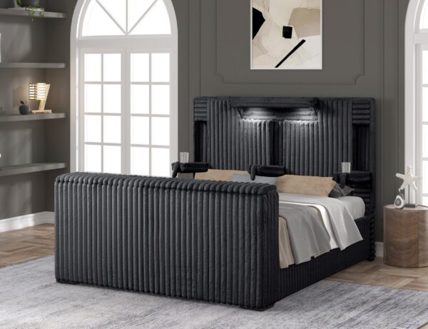 Destiny TV Bed Black