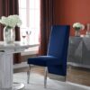 Cinderella Blue & Silver Dining Chair