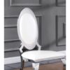 Olaf White & Silver Dining Chair