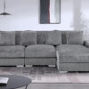 London Gray 3 Piece Sectional RAF Chaise
3-Pc RAF Sectional Right Chaise