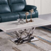 Da Vinci Silver/White Coffee Table