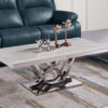Da Vinci Silver/White Coffee Table