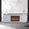 Bogota Silver TV Stand